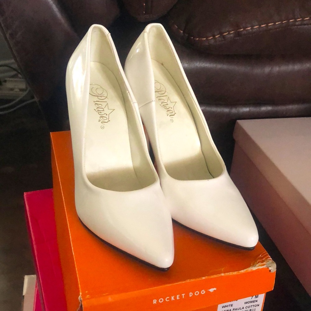 White heels